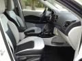 2018 Jeep Compass Black/Ski Gray Interior Front Seat Photo