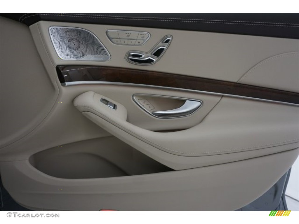 2015 S 550 Sedan - Palladium Silver Metallic / Silk Beige/Espresso Brown photo #32