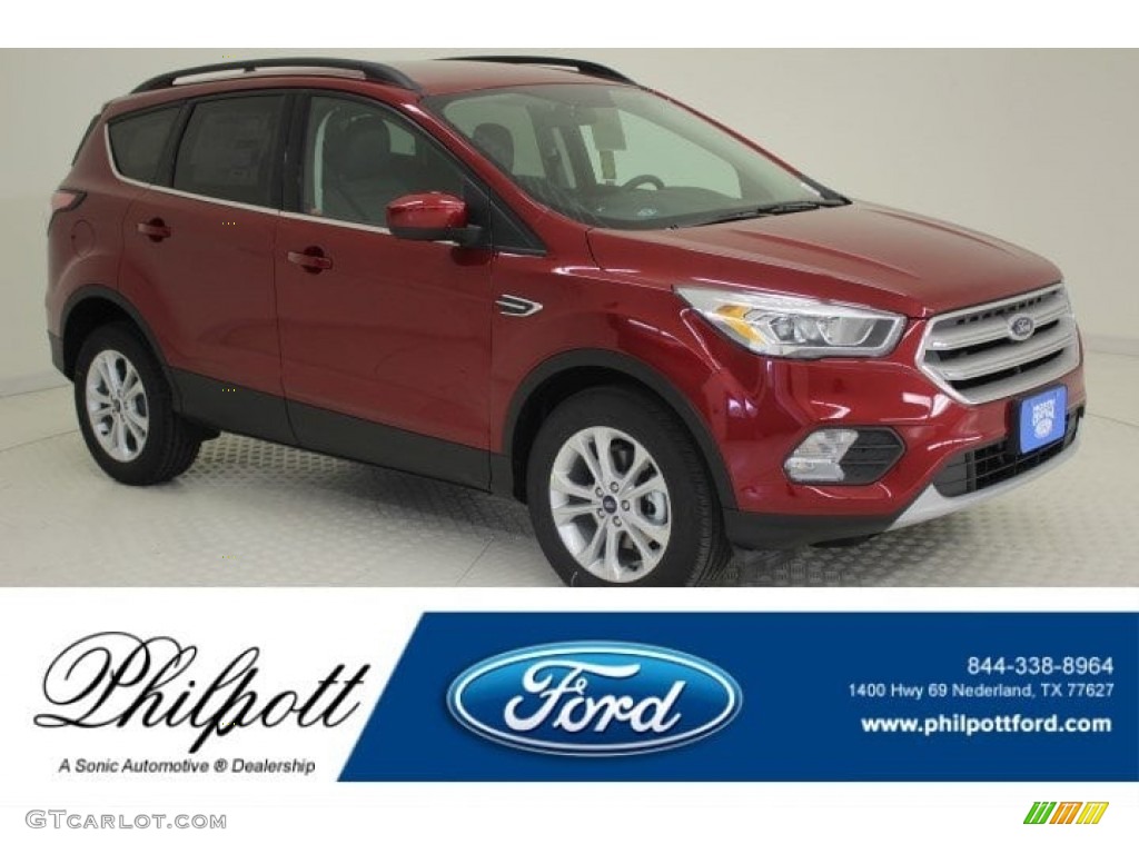 Ruby Red Ford Escape