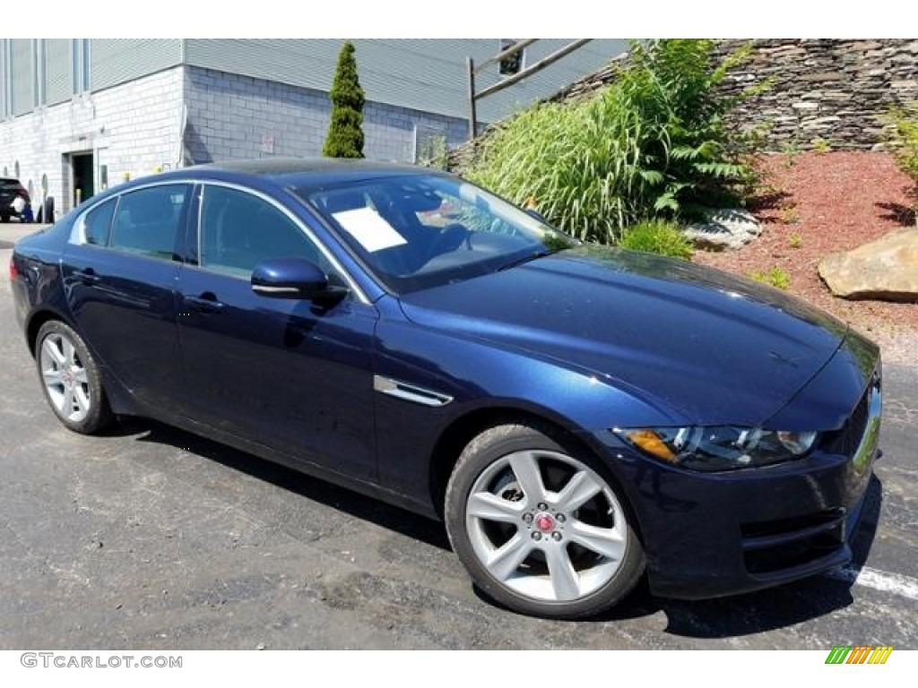 2018 XE 25t Premium AWD - Loire Blue Metallic / Ebony photo #1