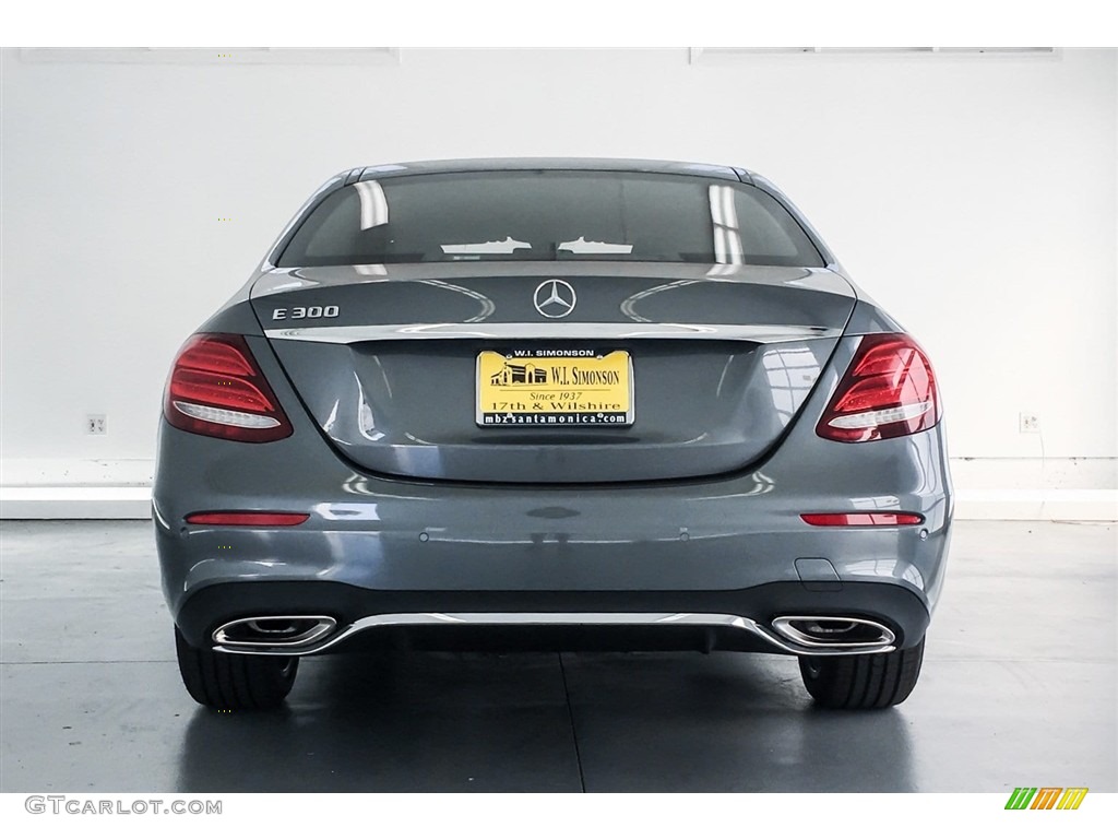 2018 E 300 Sedan - Selenite Grey Metallic / Black photo #4