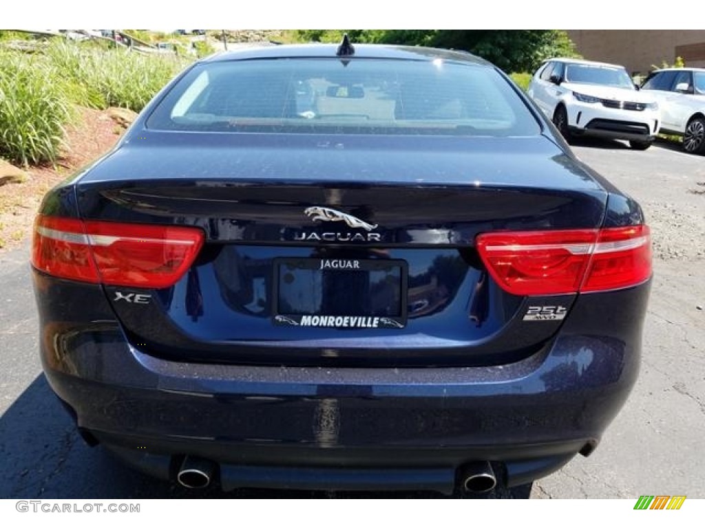 2018 XE 25t Premium AWD - Loire Blue Metallic / Ebony photo #7