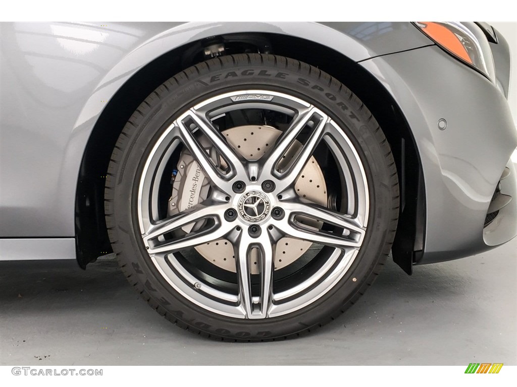 2018 E 300 Sedan - Selenite Grey Metallic / Black photo #9