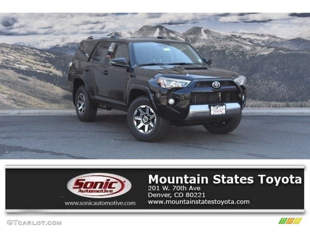 Midnight Black Metallic Toyota 4Runner