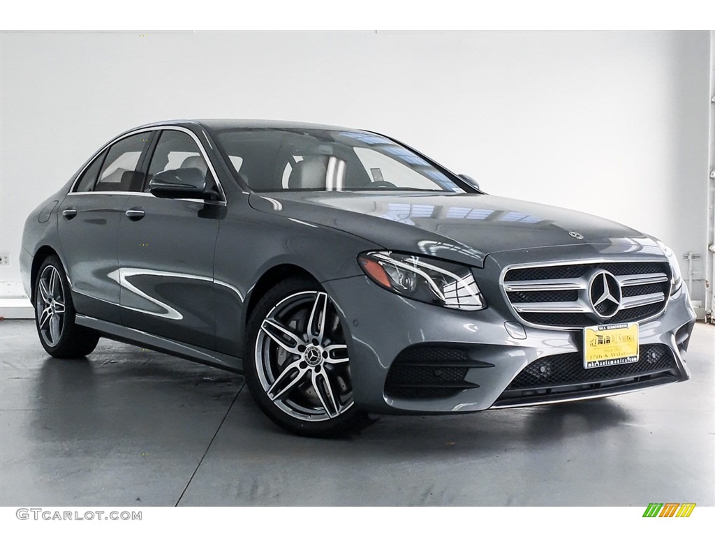 2018 E 300 Sedan - Selenite Grey Metallic / Macchiato Beige/Black photo #12