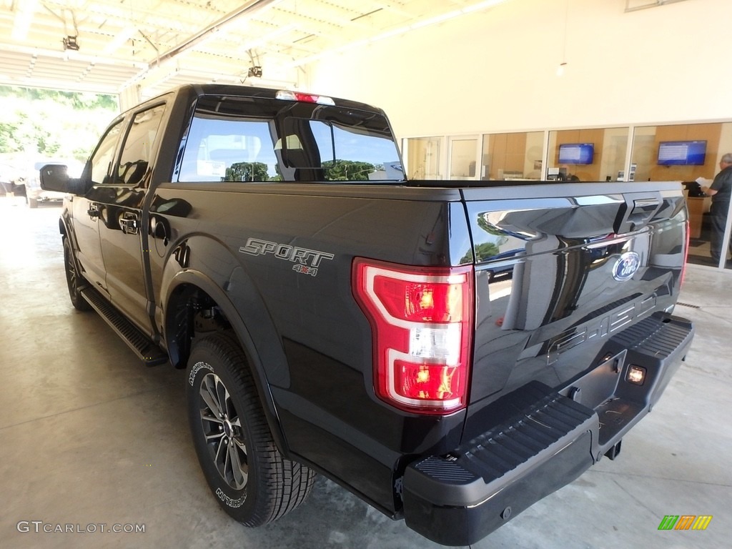 2018 F150 XLT SuperCrew 4x4 - Shadow Black / Black photo #3
