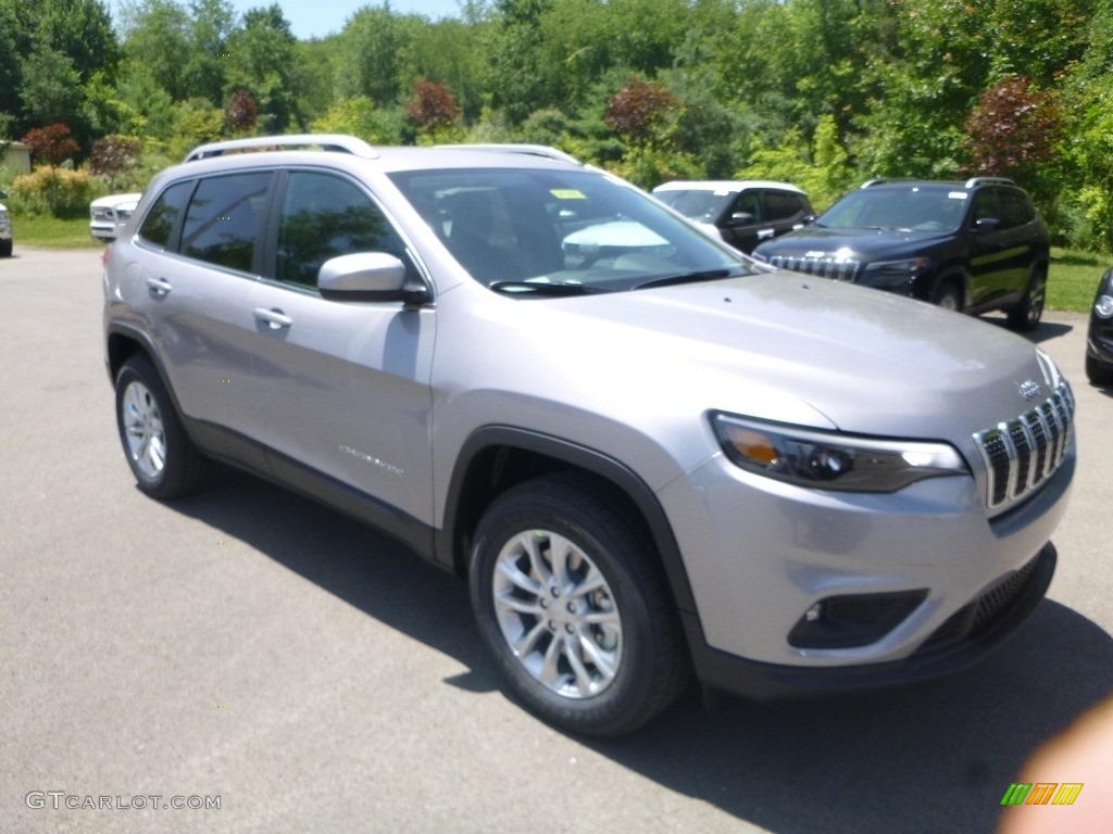 Billet Silver Metallic 2019 Jeep Cherokee Latitude 4x4 Exterior Photo #128219339