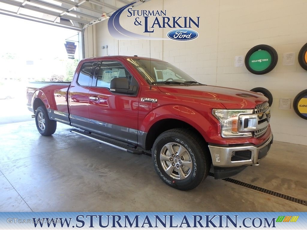 Ruby Red Ford F150