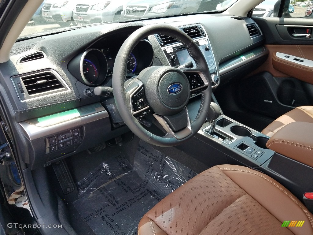 Java Brown Interior 2018 Subaru Outback 2.5i Touring Photo #128219450