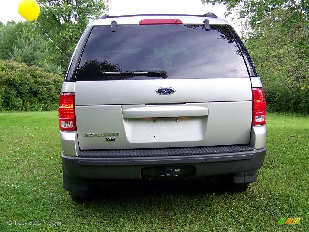 2003 Explorer XLT 4x4 - Silver Birch Metallic / Graphite Grey photo #6