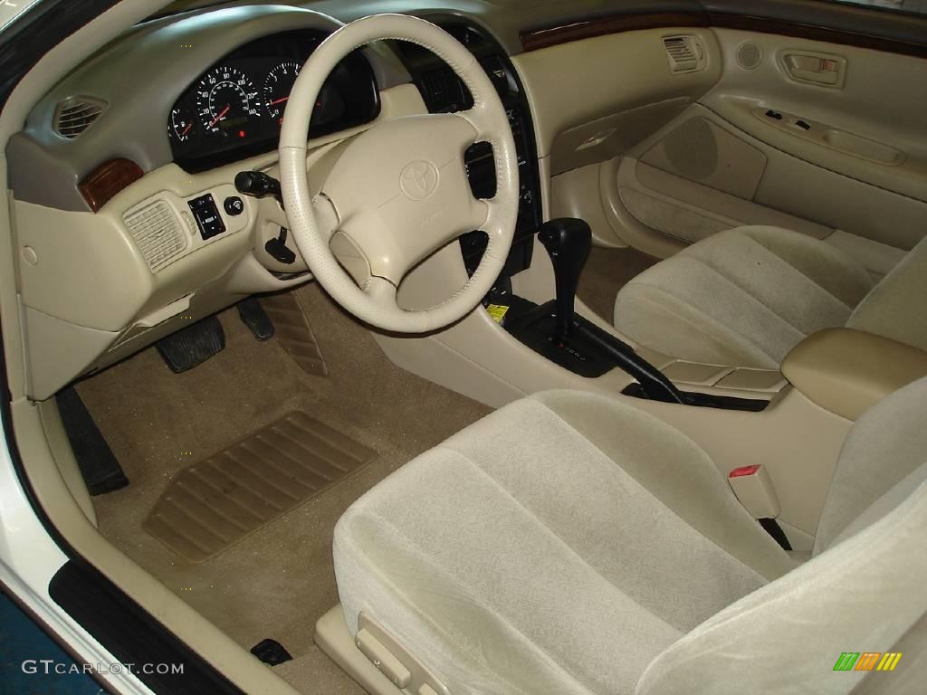 1999 Solara SE V6 Coupe - White Diamond Pearl / Ivory photo #12