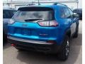 Hydro Blue Pearl - Cherokee Trailhawk 4x4 Photo No. 2