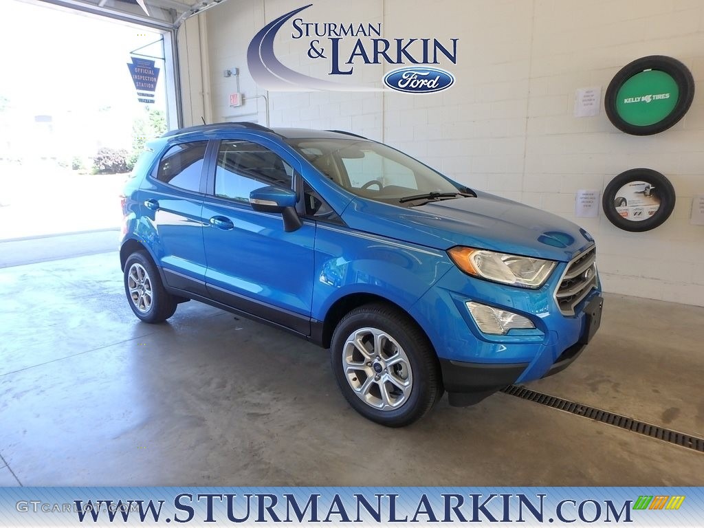 2018 EcoSport SE 4WD - Blue Candy / Ebony Black photo #1