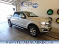 2018 White Gold Ford F150 Lariat SuperCrew 4x4  photo #1