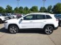 2019 Bright White Jeep Cherokee Limited 4x4  photo #2