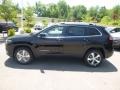 2019 Diamond Black Crystal Pearl Jeep Cherokee Limited 4x4  photo #2