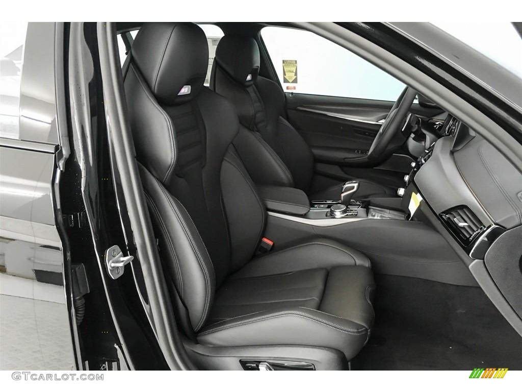 Black Interior 2018 BMW M5 Sedan Photo #128223584