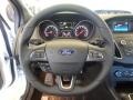 Charcoal Black Steering Wheel Photo for 2018 Ford Focus #128225780
