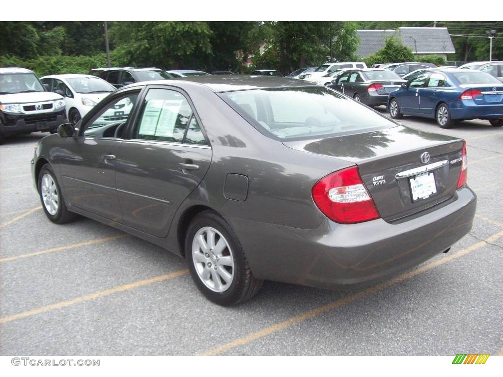 2003 Camry XLE - Phantom Gray Pearl / Stone photo #2