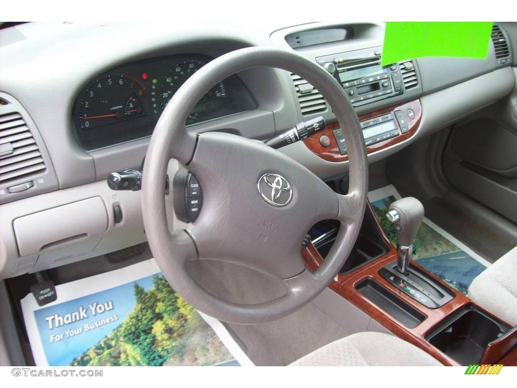2003 Camry XLE - Phantom Gray Pearl / Stone photo #5