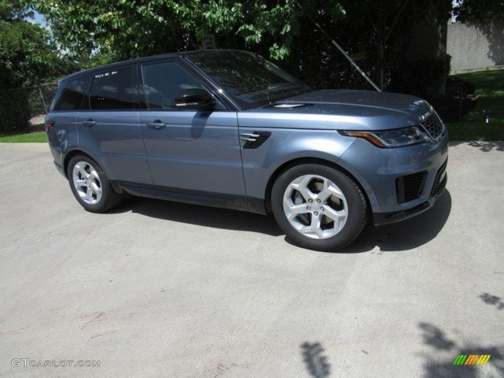 2018 Range Rover Sport HSE - Byron Blue Metallic / Ebony photo #1