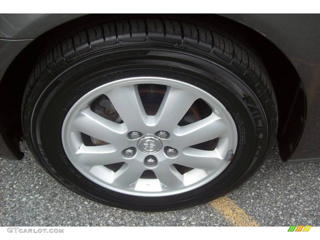 2003 Camry XLE - Phantom Gray Pearl / Stone photo #9