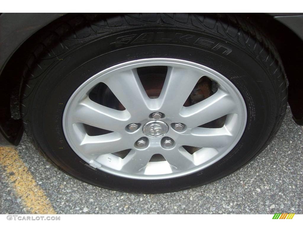 2003 Camry XLE - Phantom Gray Pearl / Stone photo #10