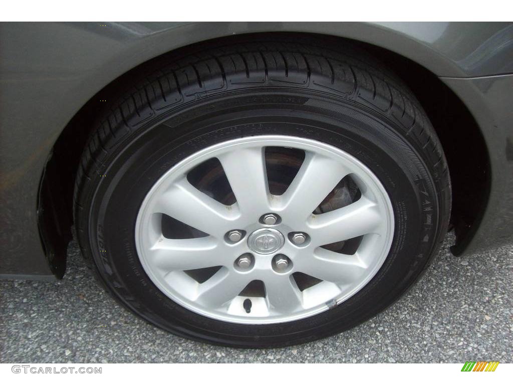 2003 Camry XLE - Phantom Gray Pearl / Stone photo #11