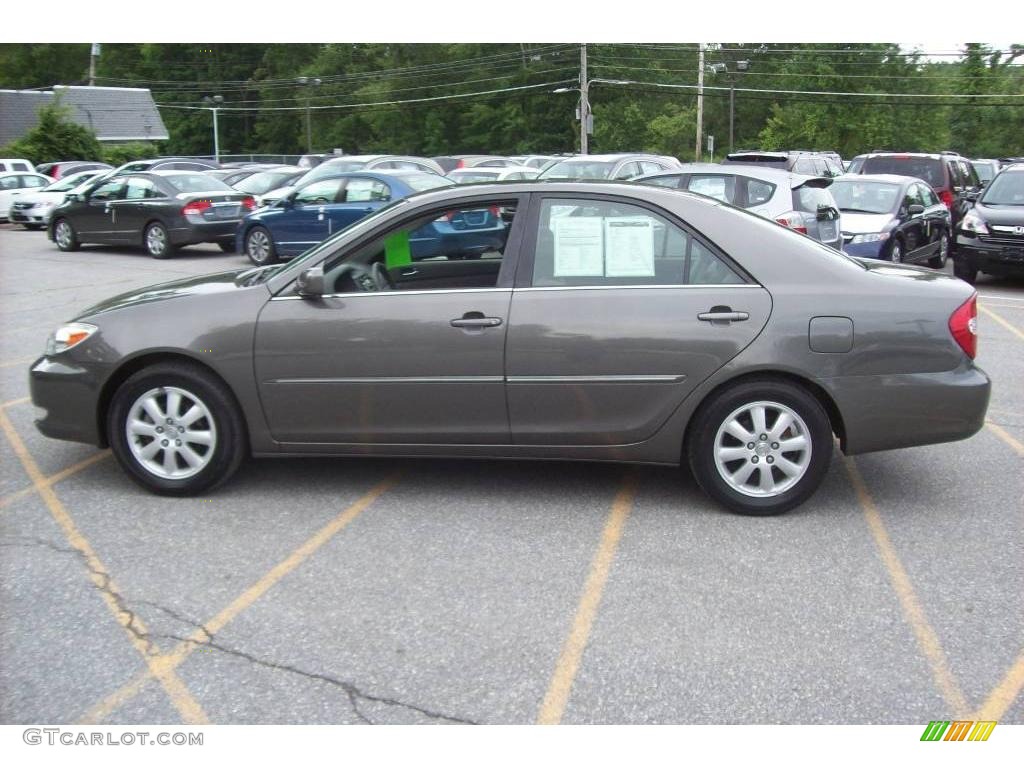 2003 Camry XLE - Phantom Gray Pearl / Stone photo #19