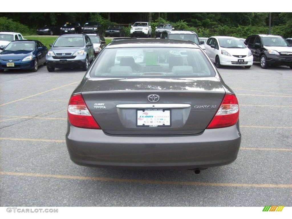 2003 Camry XLE - Phantom Gray Pearl / Stone photo #22
