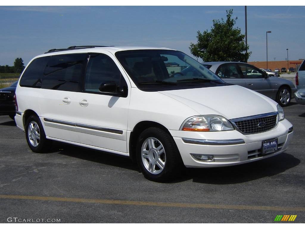 2003 Windstar SE - Vibrant White / Medium Parchment photo #1