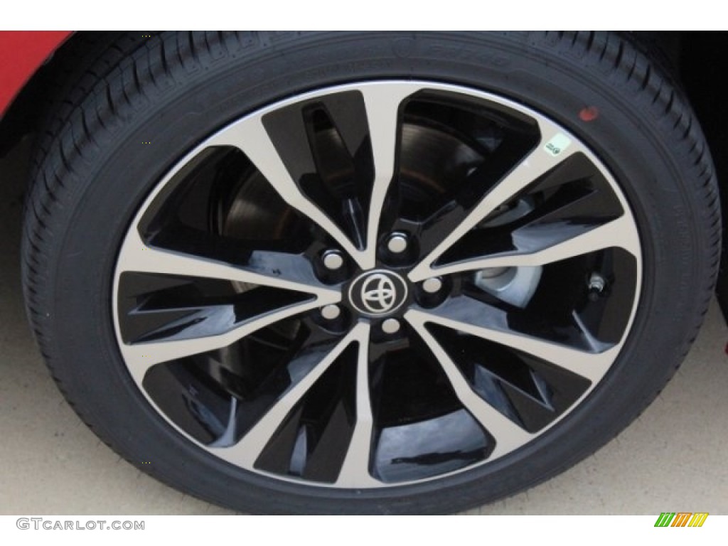 2019 Corolla SE - Barcelona Red Metallic / Black photo #10