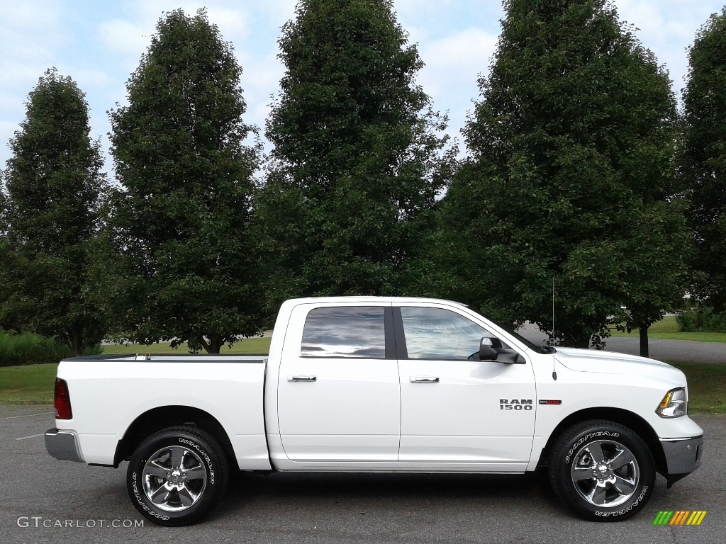 Bright White 2018 Ram 1500 Big Horn Crew Cab 4x4 Exterior Photo #128231978