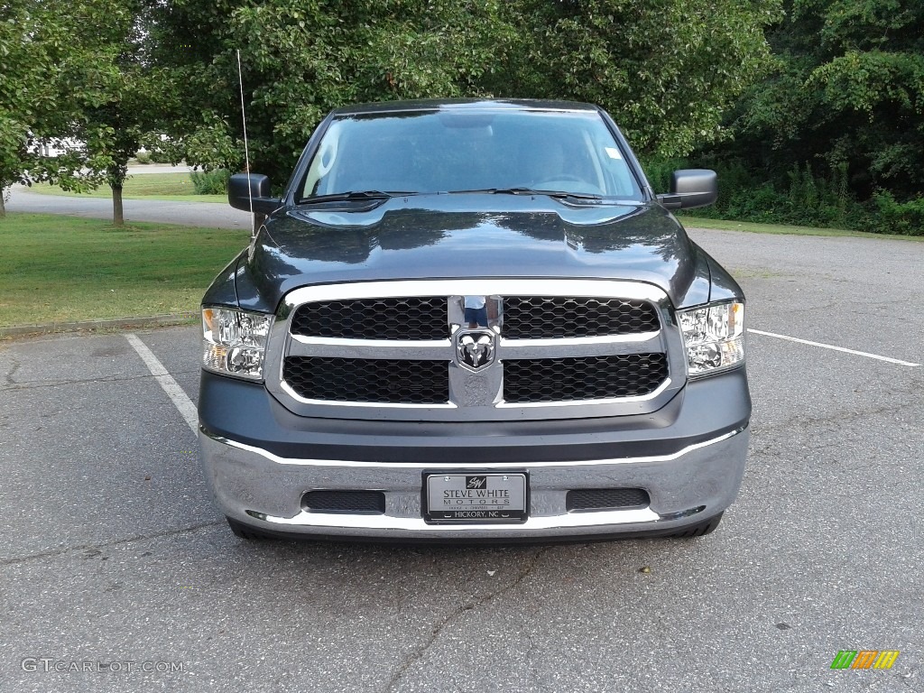 2018 1500 Tradesman Quad Cab 4x4 - Granite Crystal Metallic / Black/Diesel Gray photo #3