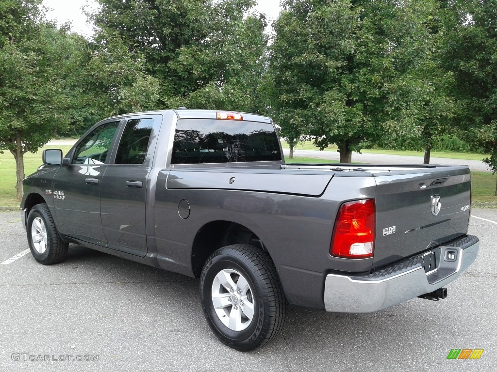2018 1500 Tradesman Quad Cab 4x4 - Granite Crystal Metallic / Black/Diesel Gray photo #8