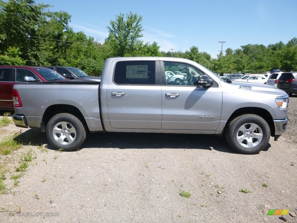 2019 1500 Big Horn Crew Cab 4x4 - Billett Silver Metallic / Black photo #6