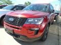 2018 Ruby Red Ford Explorer Sport 4WD  photo #1