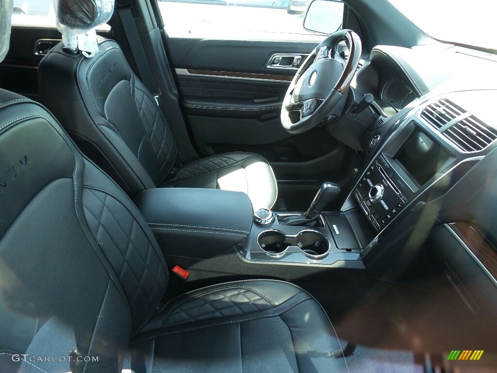 2018 Explorer Platinum 4WD - Shadow Black / Ebony Black photo #4