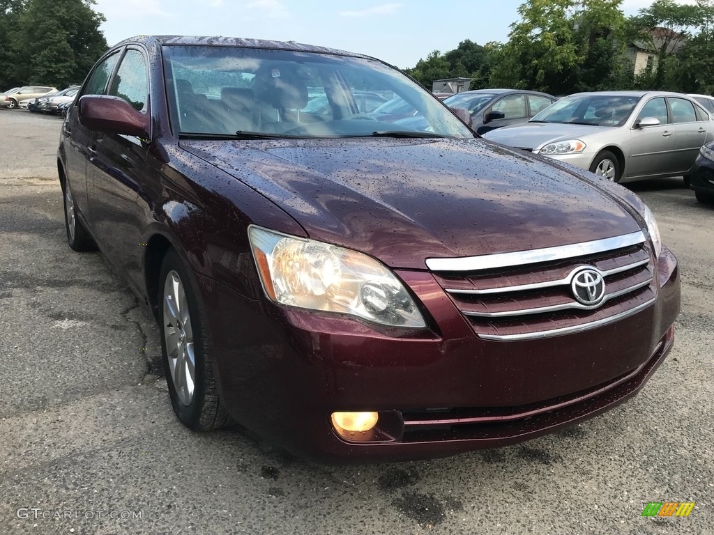2005 Avalon XLS - Cassis Red Pearl / Light Gray photo #10