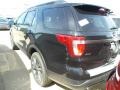 2018 Shadow Black Ford Explorer XLT 4WD  photo #3