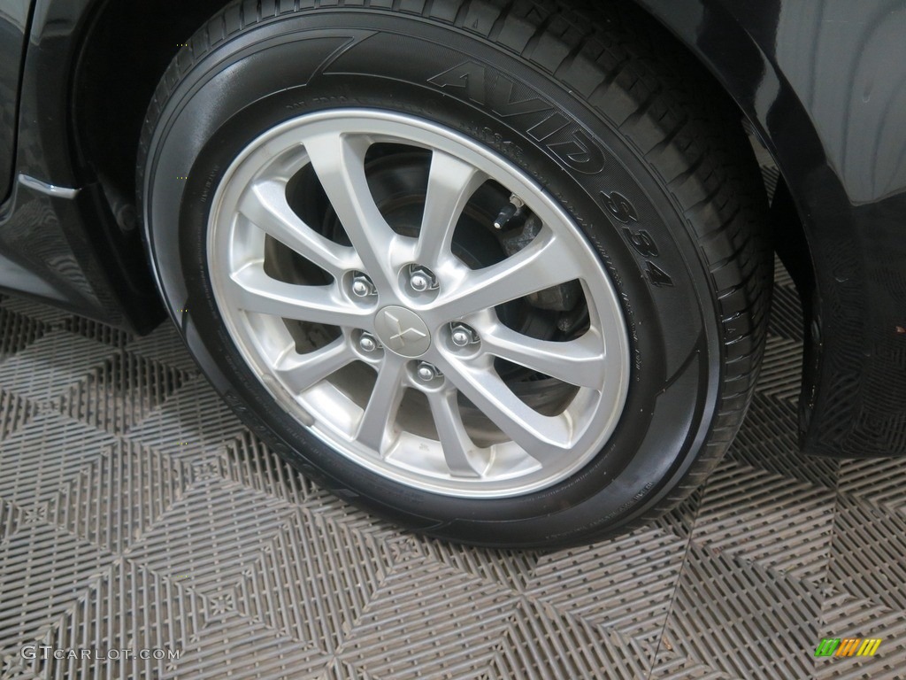 2013 Lancer ES - Tarmac Black Pearl / Black photo #24