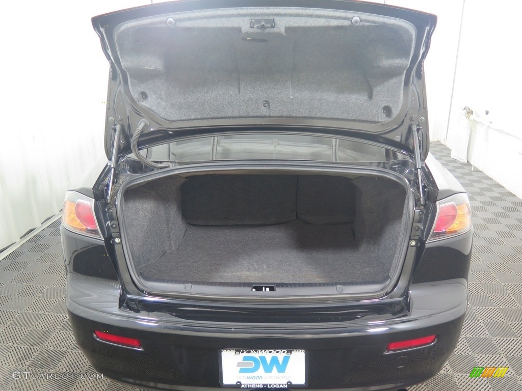 2013 Lancer ES - Tarmac Black Pearl / Black photo #26