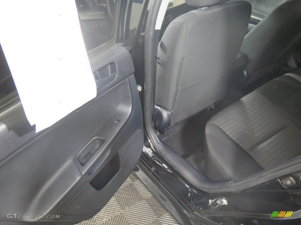 2013 Lancer ES - Tarmac Black Pearl / Black photo #30