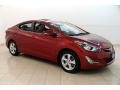 2016 Red Hyundai Elantra Value Edition  photo #1