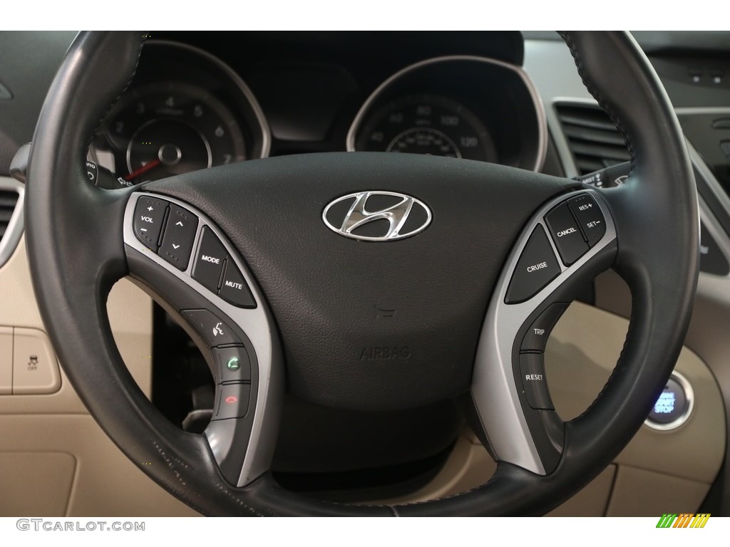 2016 Elantra Value Edition - Red / Beige photo #7