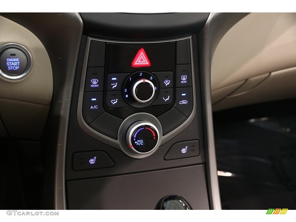 2016 Elantra Value Edition - Red / Beige photo #10