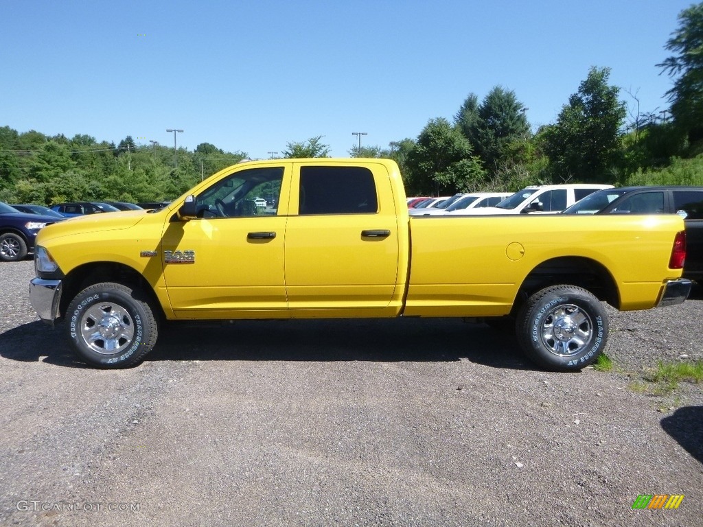 Detonator Yellow 2018 Ram 2500 Tradesman Crew Cab 4x4 Exterior Photo #128239361