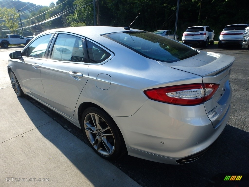 2013 Fusion Titanium AWD - Ingot Silver Metallic / Charcoal Black photo #5