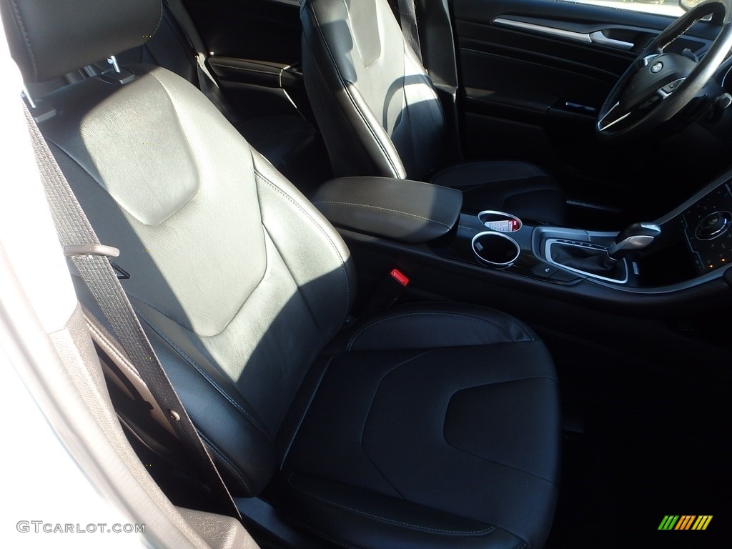 2013 Fusion Titanium AWD - Ingot Silver Metallic / Charcoal Black photo #11