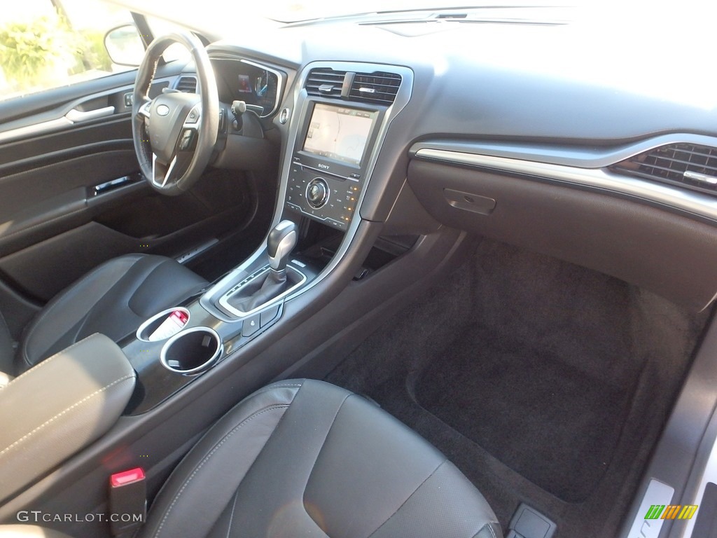 2013 Fusion Titanium AWD - Ingot Silver Metallic / Charcoal Black photo #12